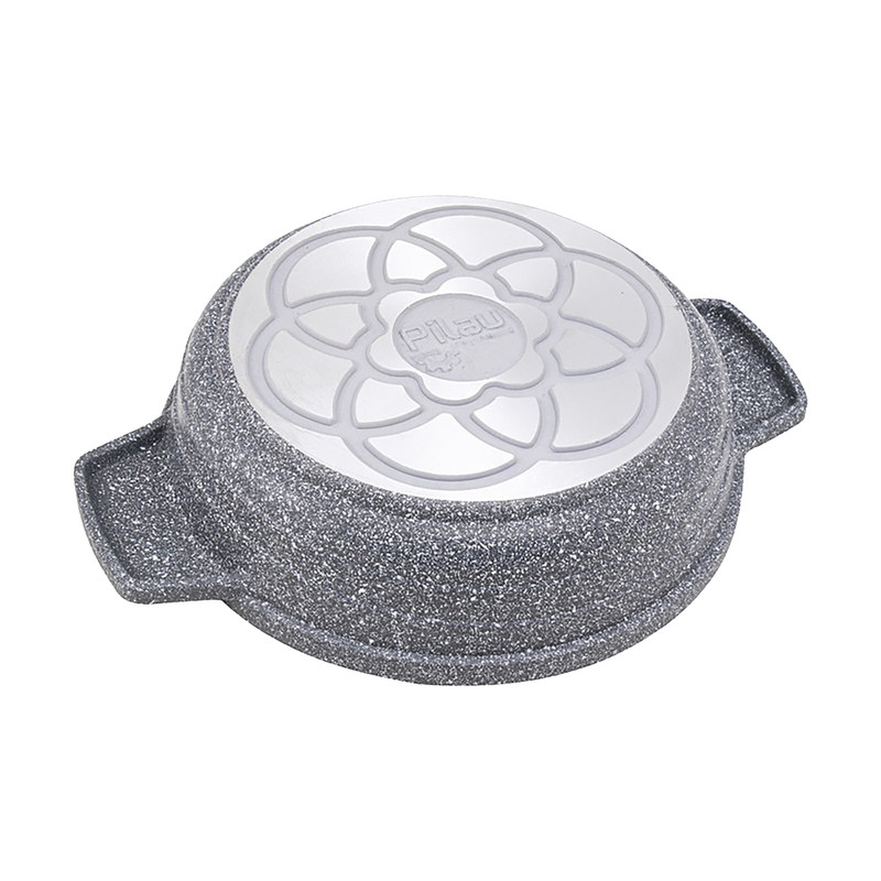 تابه چدنی دو دسته درب دار سایز 26 پیلو مدل Life